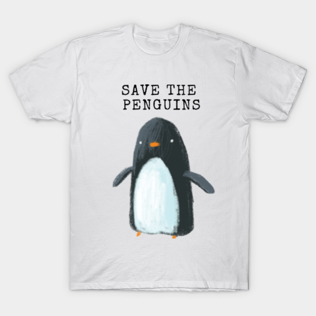 save the penguins t shirt