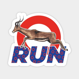 Run Like An Antelope Magnet