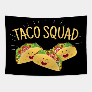 Funny Taco Squad Cute Mexican Food Lover Tee Gift Tapestry