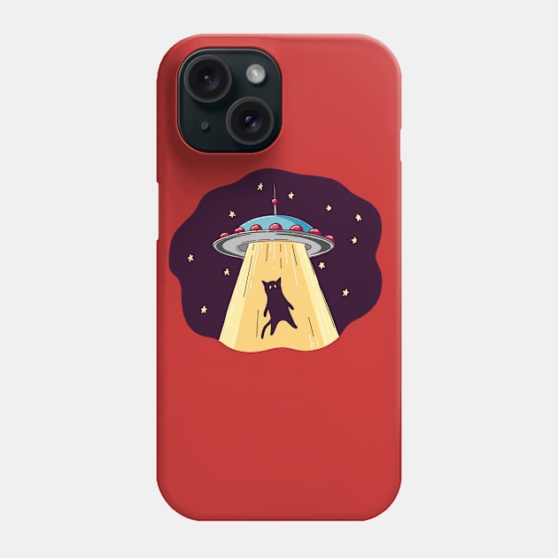 Ufo Phone Case by Mako Design 