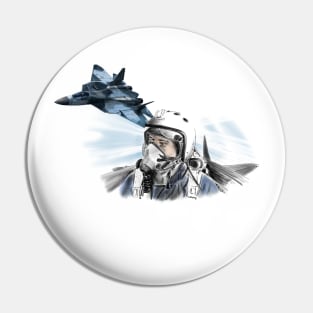 Fighter pilot Pin