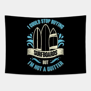 Funny Surfboards Surfing Surfer Gift Tapestry