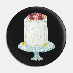 Strawberry Short Cake Pin