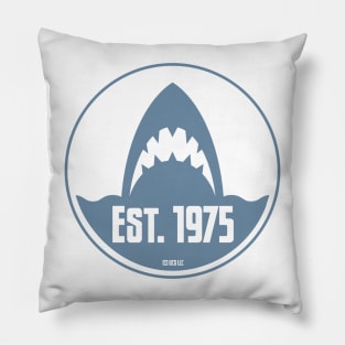 JAWS Movie EST. 1975 Shark Teeth Design GREAT BIRTHDAY GIFT Pillow