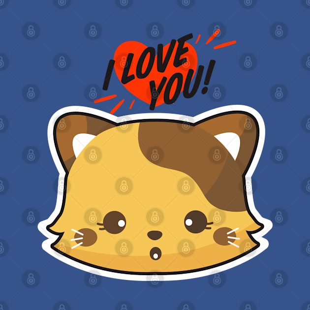 I love You Cat by Kundil