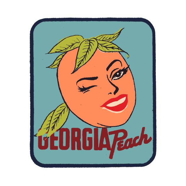 Vintage Georgia Decal by zsonn