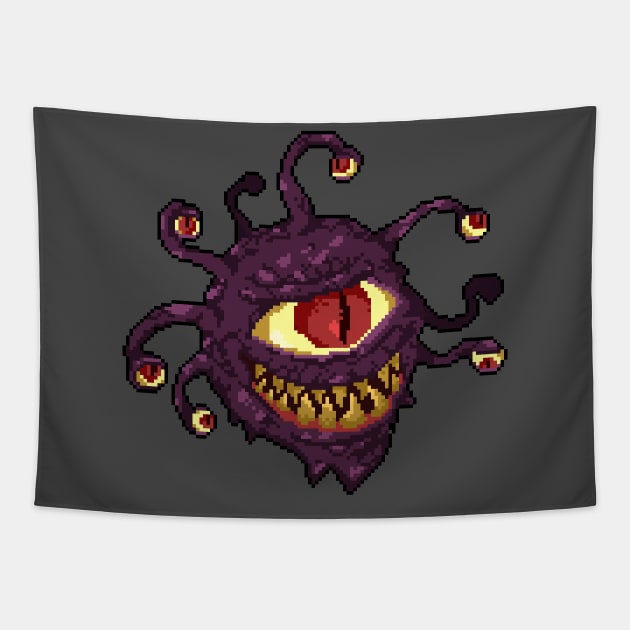 Beholder Tapestry by Quintino Pixels