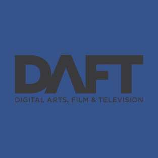 DAFT Official Logo Black T-Shirt