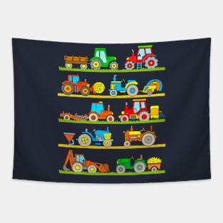 Tractors Tapestry