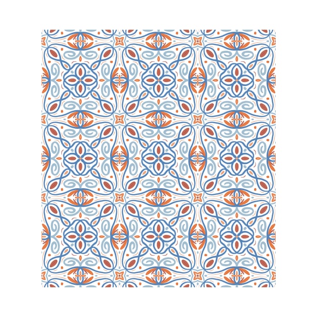 Mediterranean Tiles (Athens) by Cascade Patterns