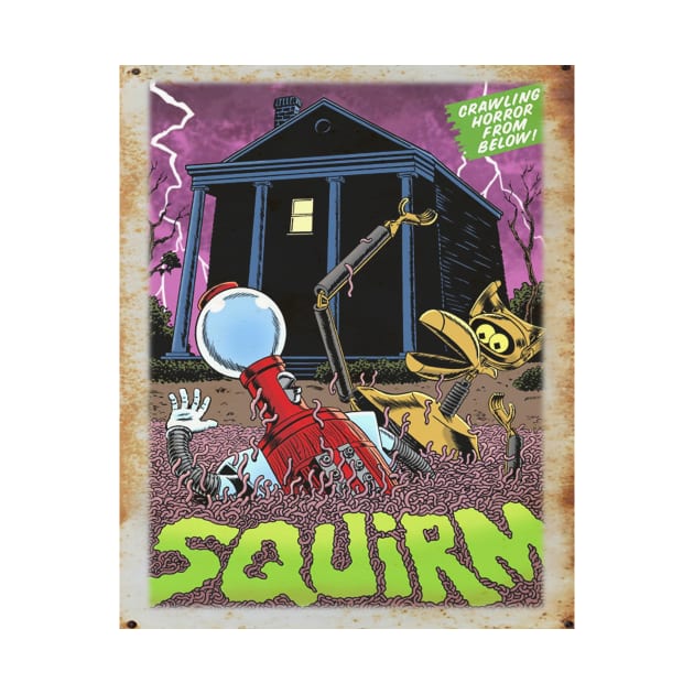 Mystery Science Rusty Barn Sign 3000 - Squirm by Starbase79