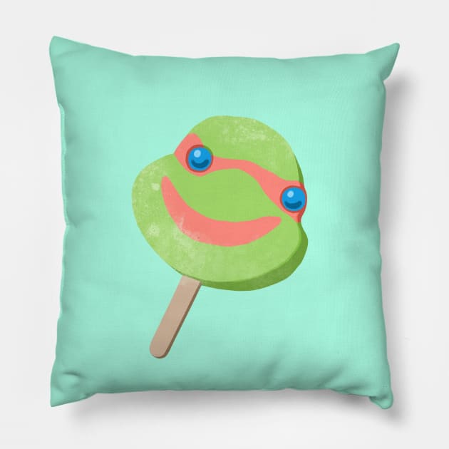 Turtles Popsicle Pillow by waveformUSA