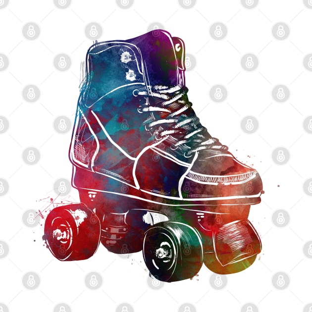 roller skates sport art #roller #skates by JBJart