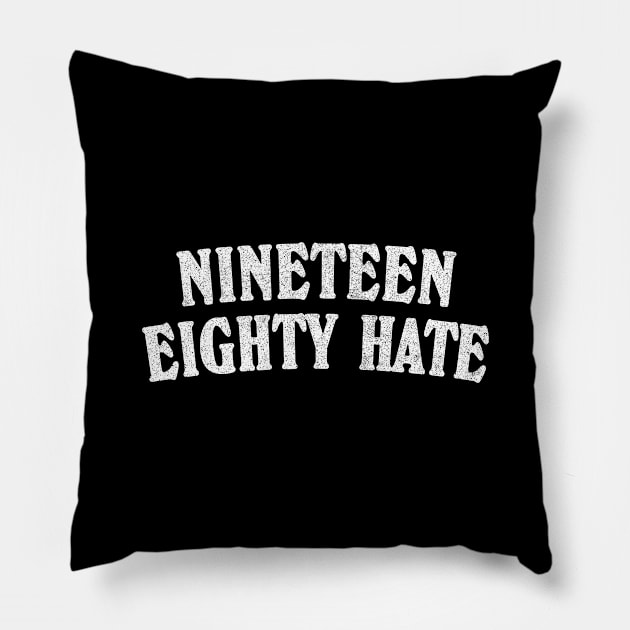 Morrissey / Nineteen Eighty Hate Pillow by CultOfRomance