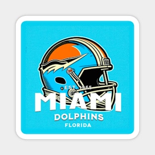 miami dolphin Magnet