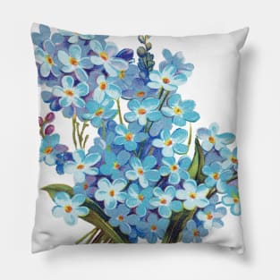 Forget-me-nots Pillow