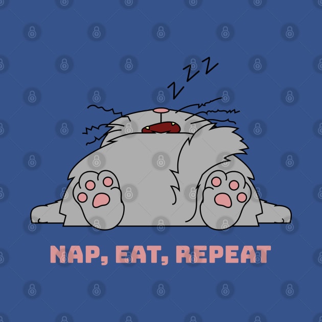 Nap, Eat, Repeat by attire zone