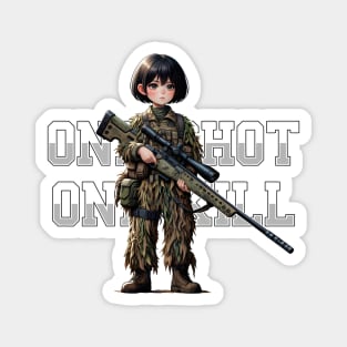 Sniper Girl Magnet