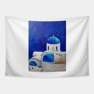 Santorini Tapestry