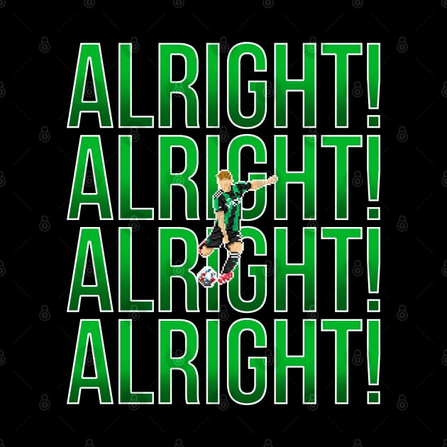 Alright! Alright! Alright! ATXFC Green Variant by rokrjon