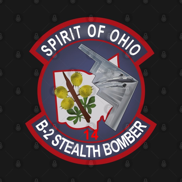 B2 - Spirit of Ohio - Stealth Bomber wo Txt by twix123844