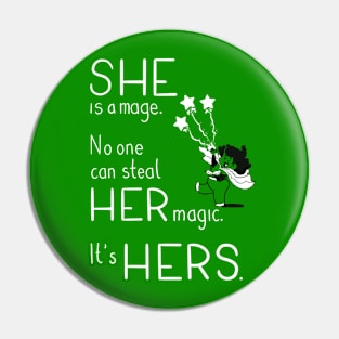 Pronoun Mage, She Pin