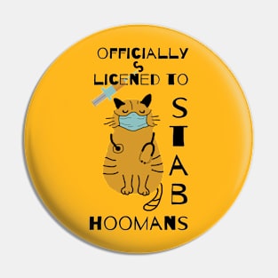 cat doctor legally licensed to stab humans Pin