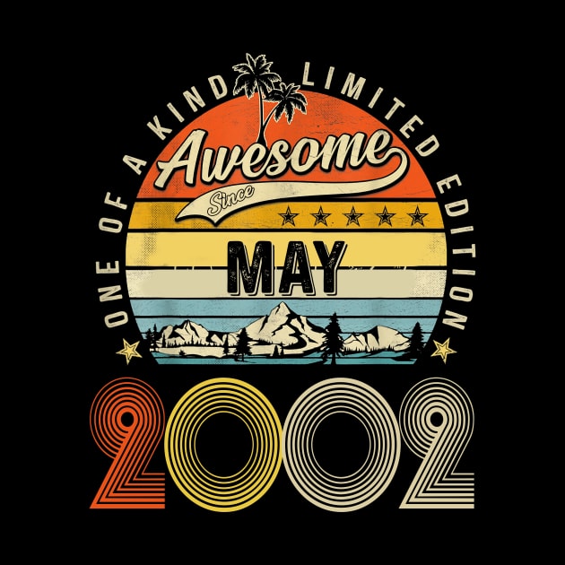 Awesome Since May 2002 Vintage 21st Birthday by Tagliarini Kristi