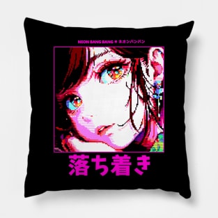 Y2K Anime Girl Pillow