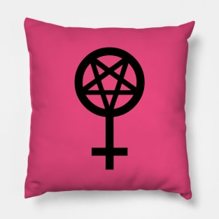 Satanic Female Pillow