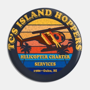 TC's Island Hoppers Magnum PI Worn Pin