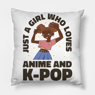 Anime & K-Pop Admirer Pillow