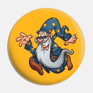 Running wizard Pin