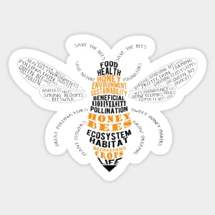 bee lives matter BEE LOVER SAVE THE BEES GIFT' Sticker