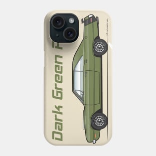 Dark Green Poly Muscle Phone Case