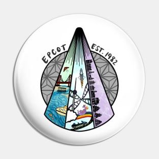 Space Mission Patch Pin