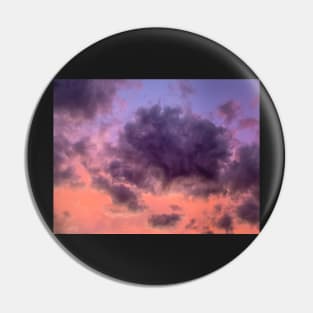 Purple Cloud and Sky Pin