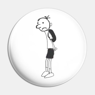 Greg from Diary of a Wimpy Kid Pin