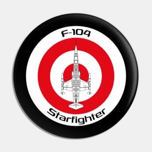 F-104 Starfighter (TR) Pin