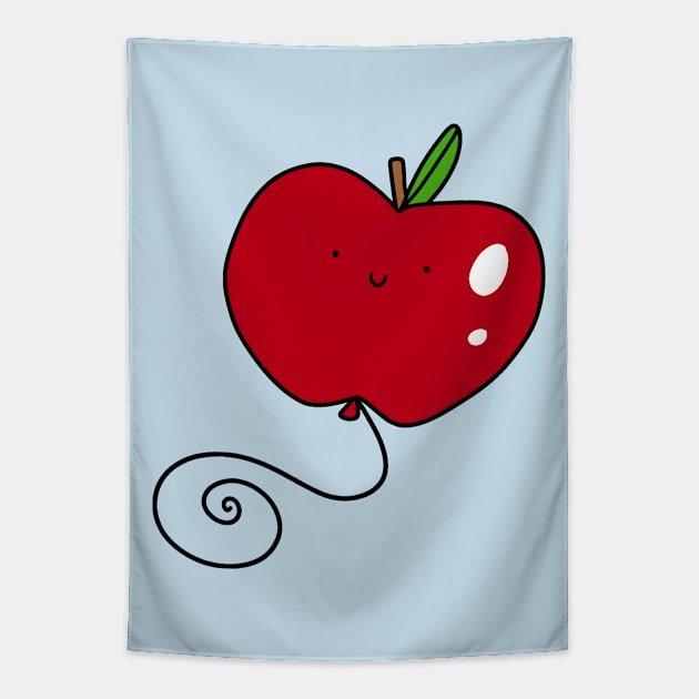 Apple Balloon Tapestry by saradaboru