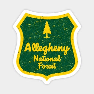 Allegheny National Forest shield Magnet