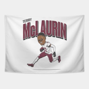 Terry Mclaurin Caricature Tapestry