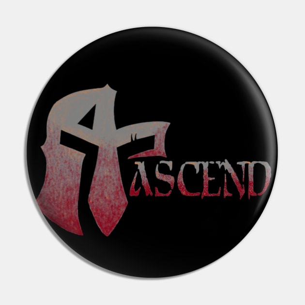 ASCEND Blood and Rust Pin by Ascension Threads