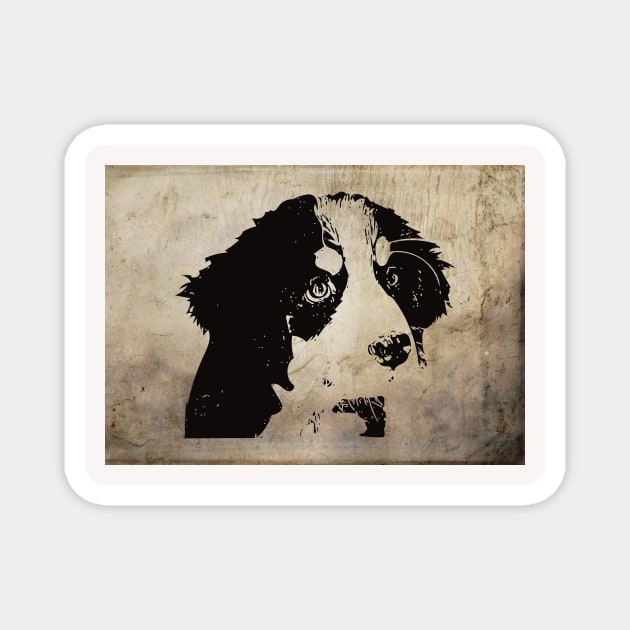 Bernese Mountain Dog Puppy Magnet by DoggyStyles