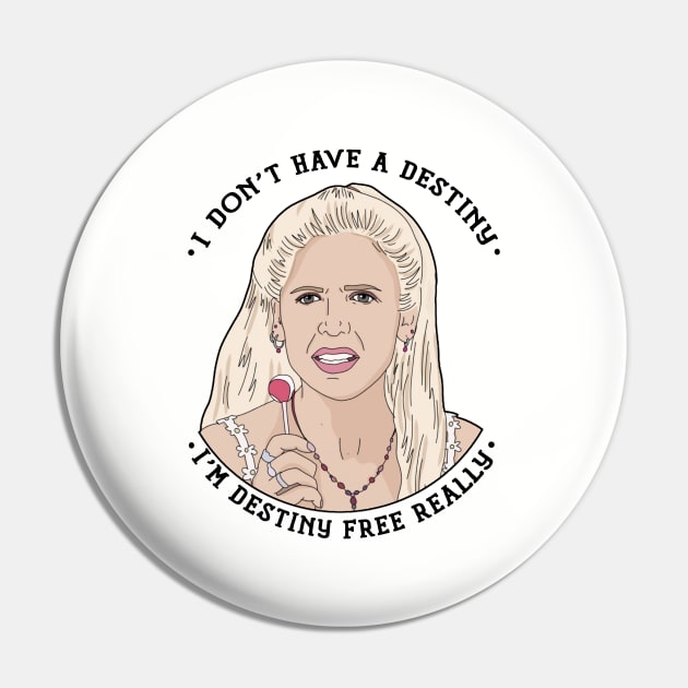 Buffy Summers Destiny Free Pin by likeapeach