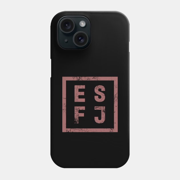 ESFJ Extrovert Personality Type Phone Case by Commykaze