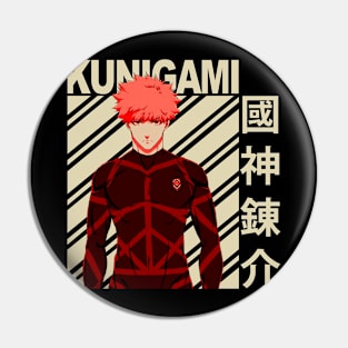 Rensuke Kunigami Vintage Pin