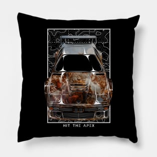 Bimmer M1 Art Car Pillow