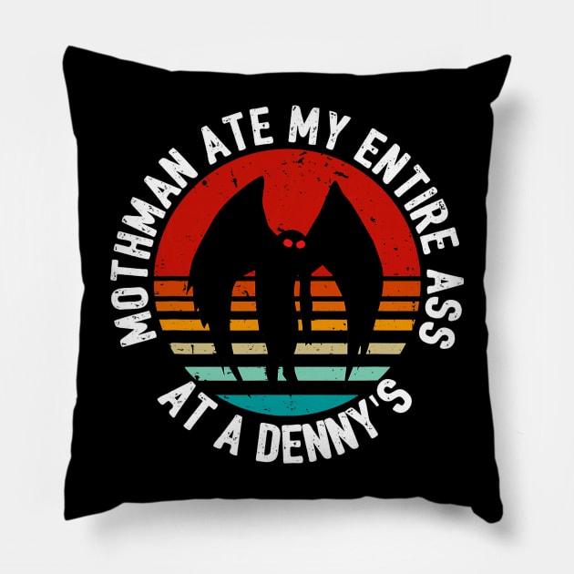 Funny My Vintage Pillow by David Brown