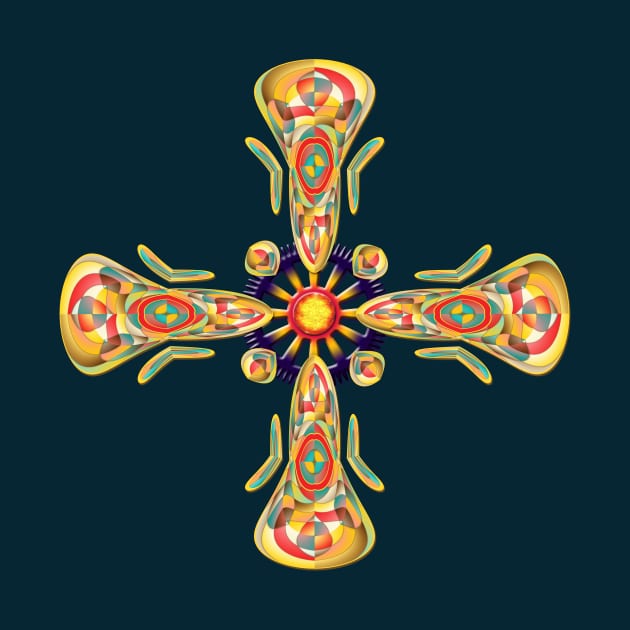 Jewelry cross by Gaspar Avila